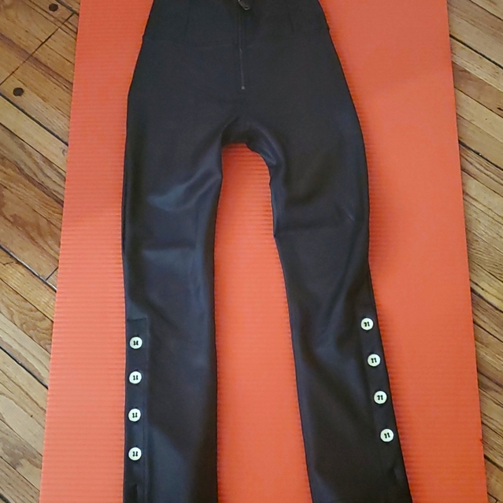 NW/O tags, faux leather pants.